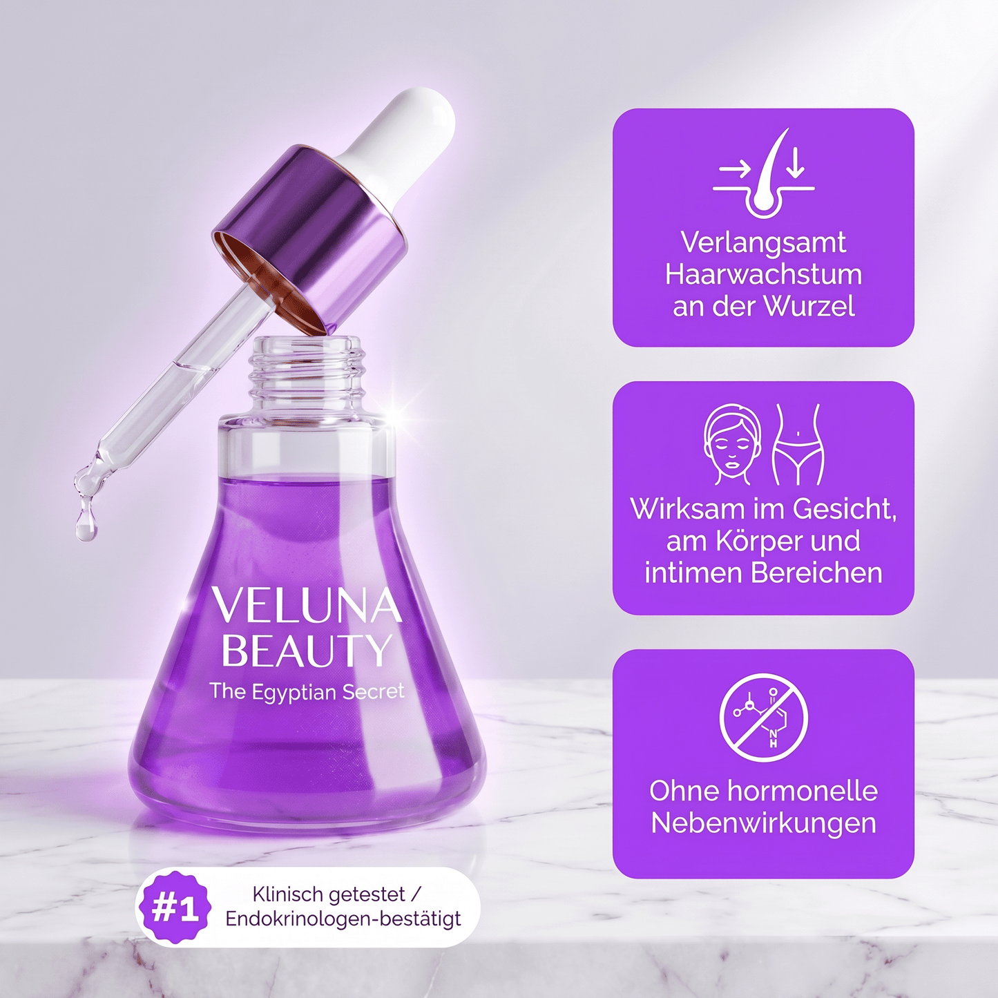 Anti-Haarwuchs Serum (Ägyptisches Geheimnis)