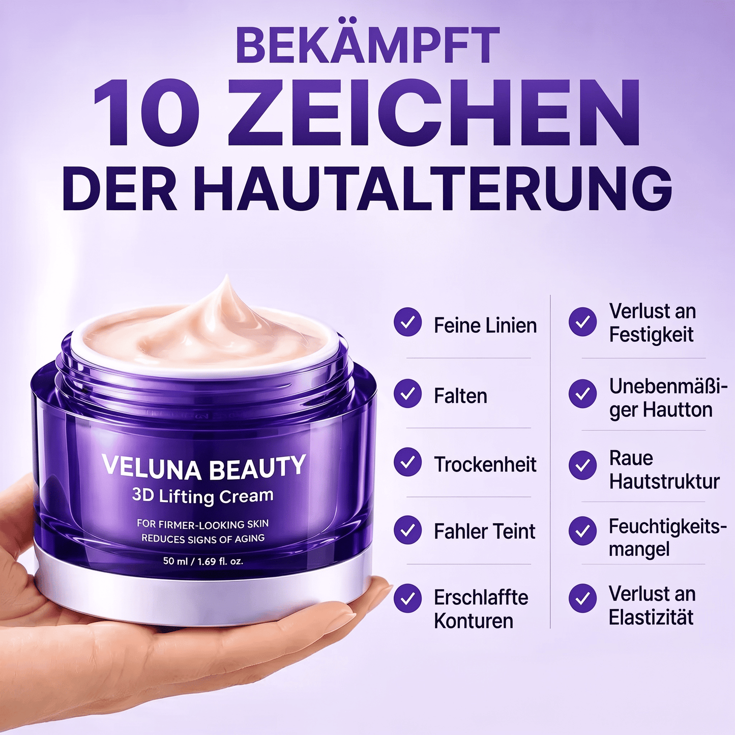 Veluna Lifting Creme (17-Peptide-Komplex)