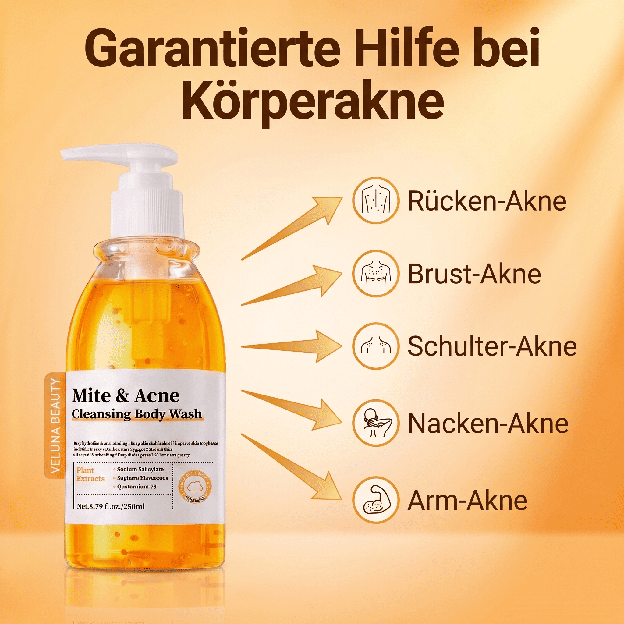 Veluna Akne Frei Body Wash